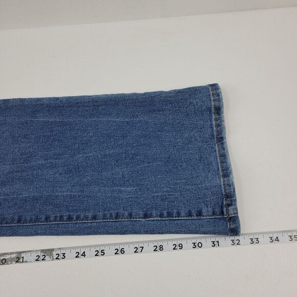 Soho Women's Boot Cut Jeans - Blue - Picture 7 of 13